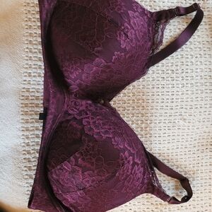 Torrid Lace Underwire Bra - Deep Purple